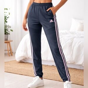 Adidas Climacool Track Pants /Orbit Grey/Glow Pink Small